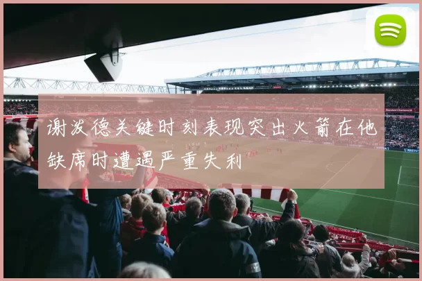 谢泼德关键时刻表现突出火箭在他缺席时遭遇严重失利